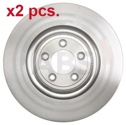 Pcs front brake disc - x2,