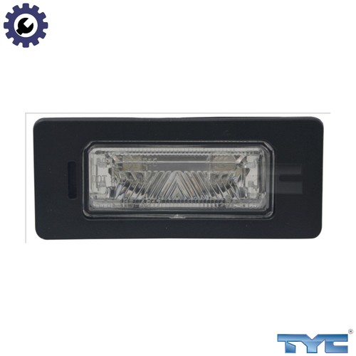 Licence plate light - plate,