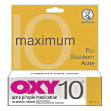 3 x OXY 10 25g Stubborn Acne