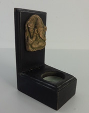 Vintage Ganesh Indian God Tealight Holder Prayer Meditation Interior Design