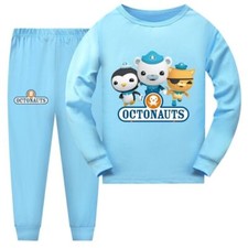PJ'S Set Outfits Pyjamas Nightwear Kids Top+Pants Sleepwear The Octonauts Xmas