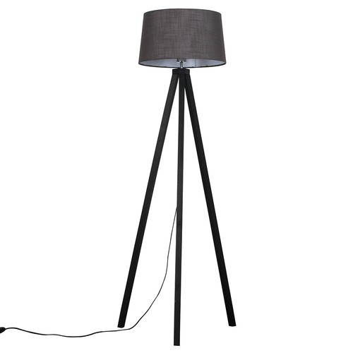Black wood floor - floor, standard