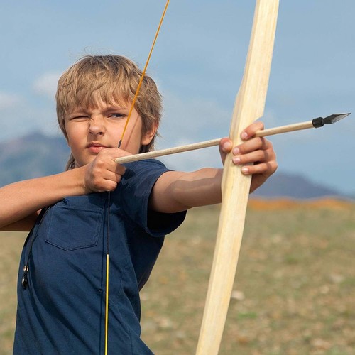 20x wooden arrows soft rubber - 20x,
