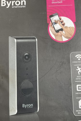 Byron fi video doorbell - byron, wi-fi