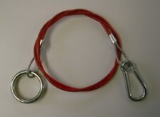 TRAILER RING STYLE BREAKAWAY CABLE QUICK RELEASE HEAVY DUTY BRAKED, BRADLEY STYL