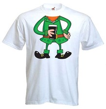 LEPRECHAUN FANCY DRESS T-SHIRT - St. Patricks Day Ireland Irish Outfit Costume