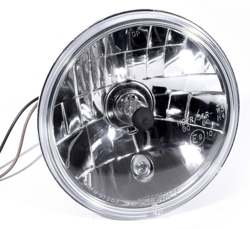 Headlight insert h4 - 53/4", with