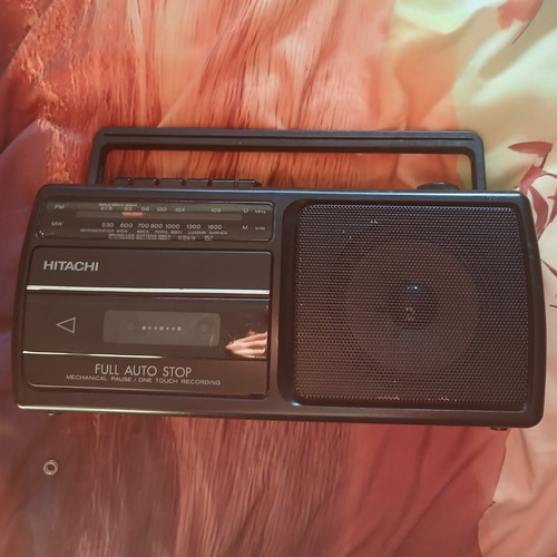 Hitachi portable cassette - cassette, tape