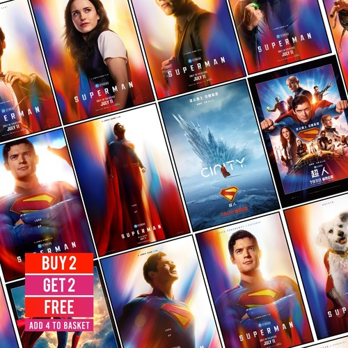 Superman movie poster 2025 - poster,