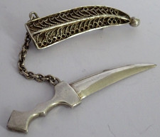 Antique solid sterling silver