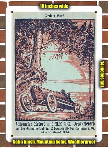 Metal sign 1925 - metal,