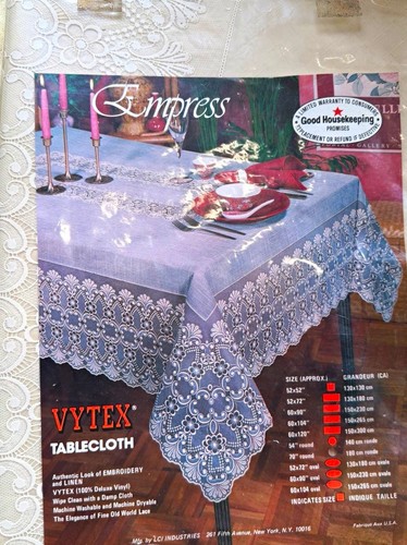 Vytex empress white floral - vytex,