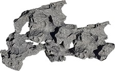Large rock formation - rock,