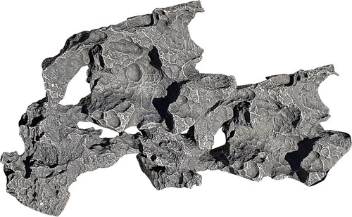 Large rock formation - large,