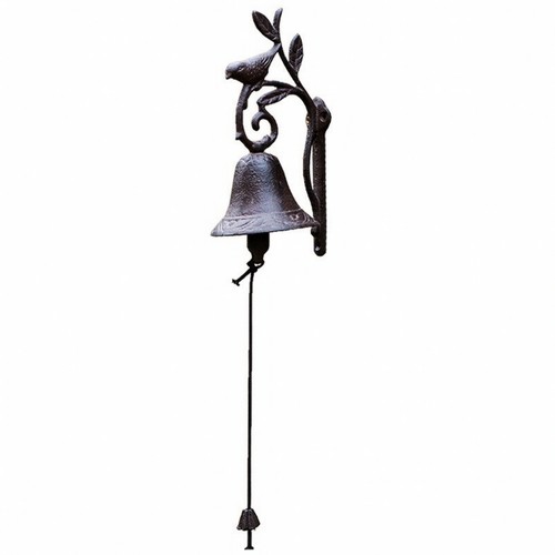 Rustic wall bell with - wall,