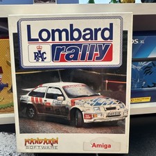 ?Amiga - Lombard RAC Rally by Mandarin -Manual &Race Course Sheets- VGC- Tested
