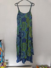Phool Vintage Dress Blue