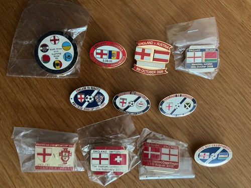 England football match badges - football,