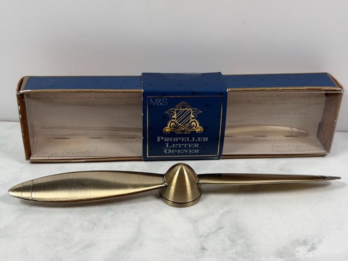 Propeller letter opener - m&s,