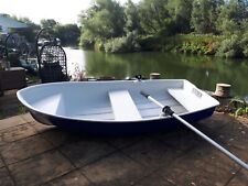 7 1/2' Dinghy - Pond/ Lake Boat - Rowing Boat - Fishing Dinghy Boat Tender Blue