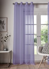 Sheer Voile Net Curtain Panel