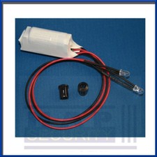 Twin flashing white led - twin,