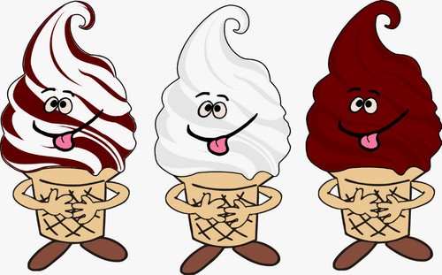 Ice cream cones - ice,