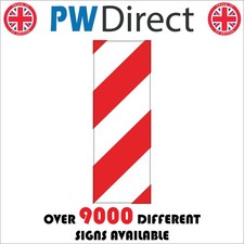 SIGN CHEVRON RED WHITE TR707