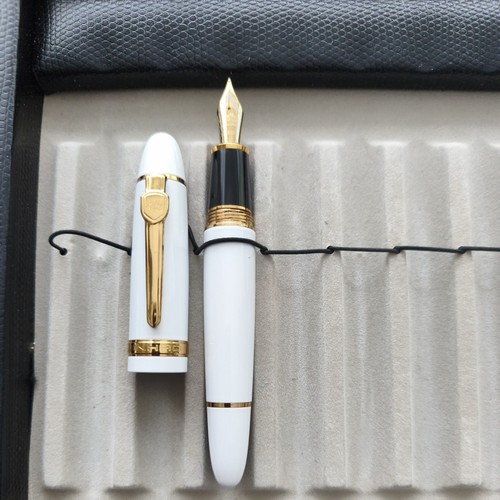 Jinhao 159 fountain pen white - 159, pen,