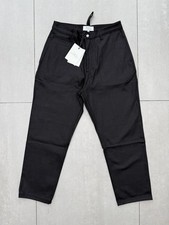 BNWT Studio Nicholson Bill Black Japanese Selvedge Denim Jeans Pants L £195