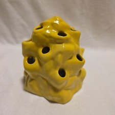 Vintage Wilkinson’s Clarice Cliff England Ceramic "Honeypot" Flower Frog Lustre