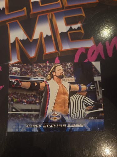 Topps superstae wwe styles - superstae,