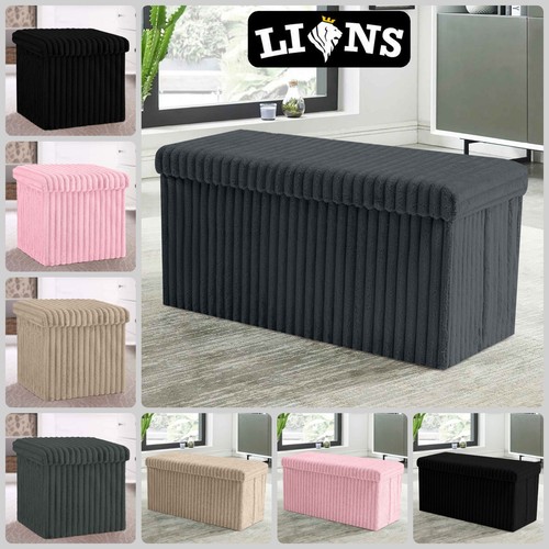Foldable ribbed storage box - foldable,