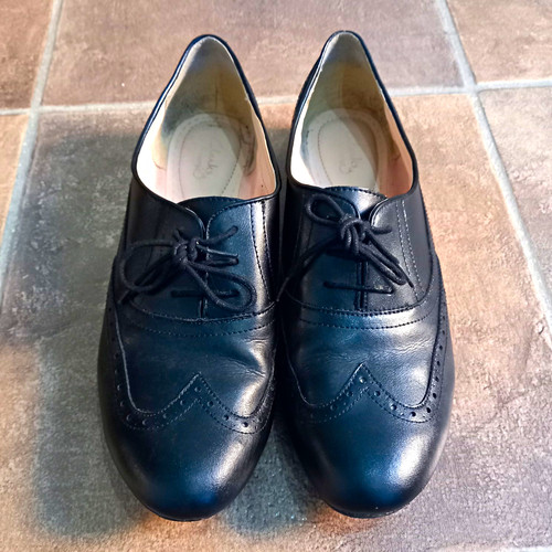 Clarks women black leather - clarks,