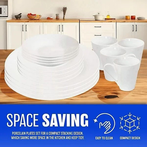16pcs dinner set kitchen - 16pcs,