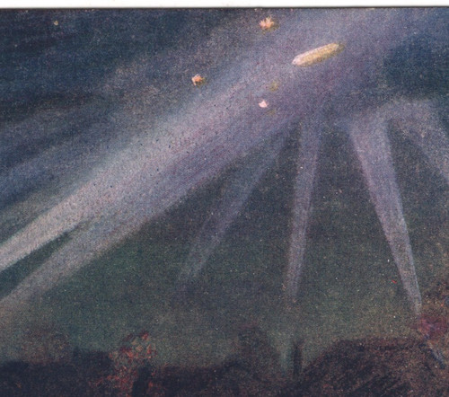 Ww1 postcard first - gb,