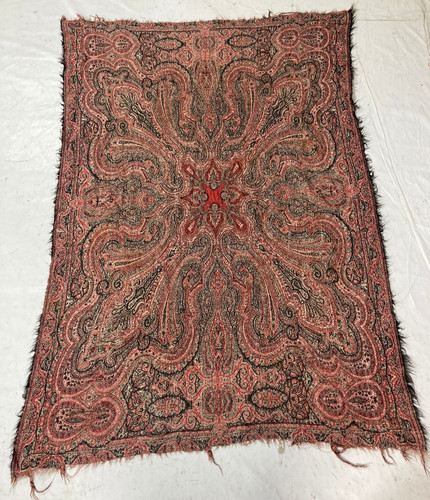 Vintage woven wool kashmiri - woven,