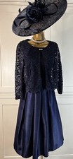 Eliza J UK 18 Navy Dress &