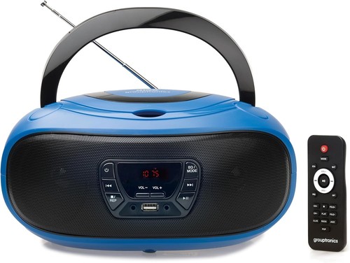Player portable boombox fm - cd,