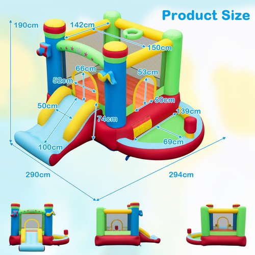 Kids music themed castle - kids, music-themed