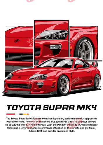 Toyota supra mk4 pandem - mk4,