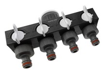 4-Way Garden Hose Splitter