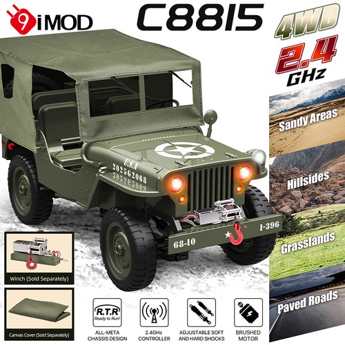 Jjrc c8815 car - jeep, 2.4g