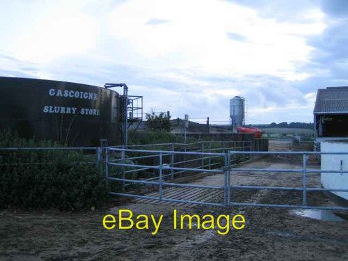 Photo 6x4 slurry store - slurry,