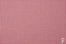 Gingham Polycotton Fabric 1/8