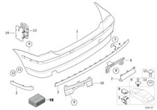 Bmw genuine rear - bmw,