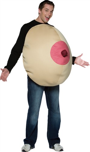 Giant boob adult costume - costume,