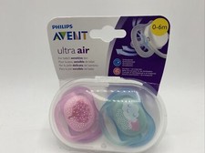2X Philips Avent SCF343/20 Ultra Air Dummy 0-6 Months, BPA Free, A05