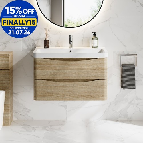 800mm bathroom vanity unit - bathroom,
