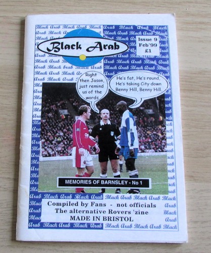 Bristol rovers fanzine black - rovers,